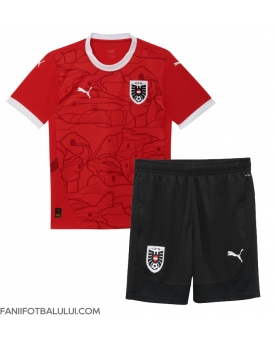 Austria Echipament de Fotbal Replică European 2024 Copii Acasa (+ Șorturi)